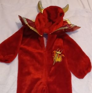 Red Devil Halloween Plush Costume